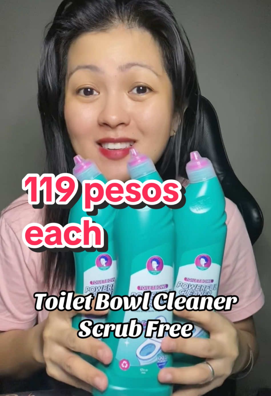 Toilet Bowl Cleaner scrub free #toiletbowlcleaner #toiletcleaner #gentleformula #deodorizer #freshscent #fyp 