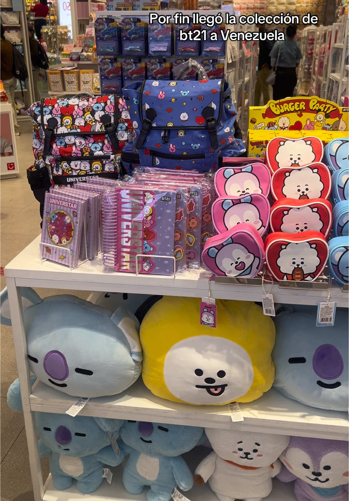 No alcancé a comprar cookie  por qué se agotó 😭así que si me quieren regalar algo que sea Cookie #armybts #bt21 #jungkook #jhope #bts #caracas #venezuela #cookie #koya #tata #jungkook #corea 