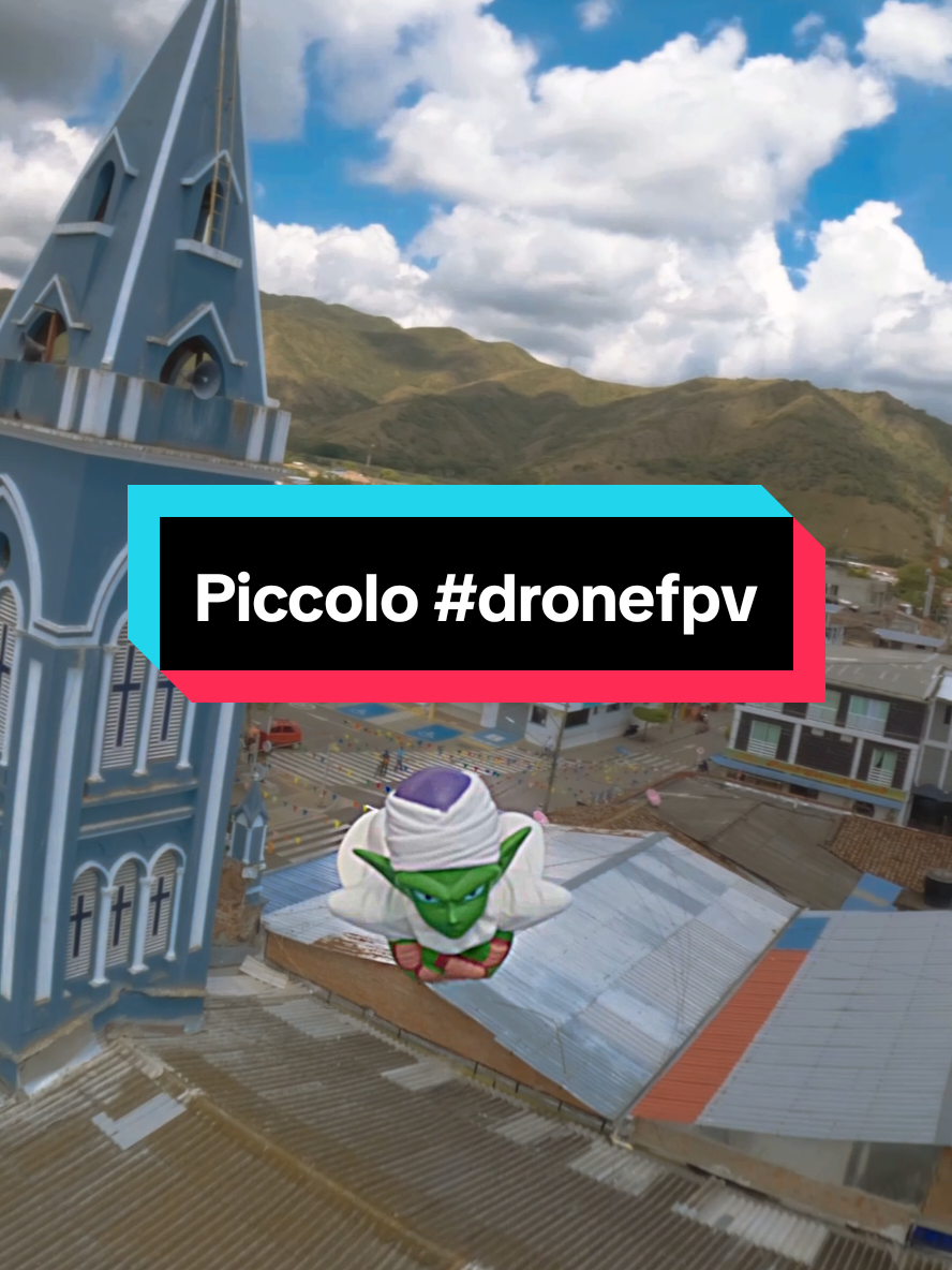 Señor Piccolo por Latam..!!  #dronefpv #dragonball #piccolo 