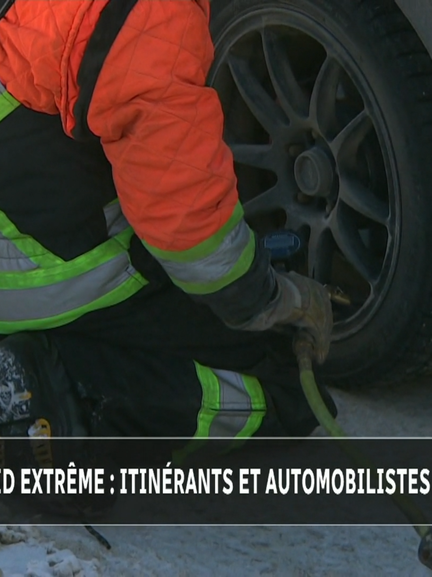 Il fait froid au Manitoba Itinérants et automobilistes sont en difficulté.