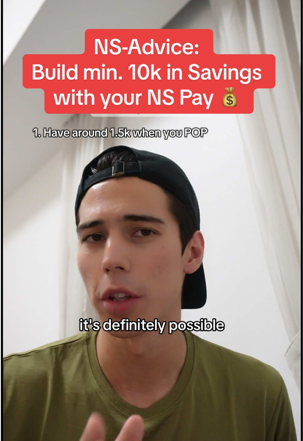 NS Advice: How to use your NS Pay. You can use your NS allowance to slowly build your savings or invest (to make more money). The starting allowance of 680$ is quite good already to spend on yourself & others. You can even slowly build your financial future. Here is a tip: 1) Live frugally for the first few months, only buy like small goodies for yourself. 2) Start investing/Saving once you get your posting and better overview of your NS pay. You can download some app to buy stocks or crypto. You can also put it in a fixed deposit with your bank.  3) Invest in Yourself & Significant Others. Bring your fam or gf out for a meal, or steadily upgrade your own lifestyle.  There are many ways to spend your pay. If you have any other tips, or stories you wanna share, let me know in the comments. #singaporearmy #nslife #nationalservice #bmt #army #saf #armystories #enlistment #LifeAdvice #sgtiktok #sgtiktoker 