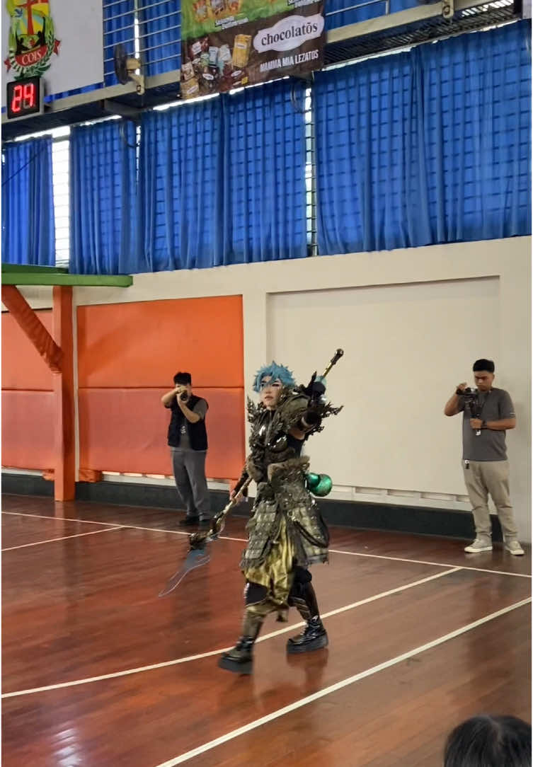 Pertama kali cosplay di sekolahku sendirii 🥴😮‍💨 #cosplay #cos #triop #fyp #foryou #viral #school #performance 