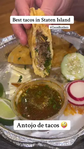 Best tacos in Staten Island #statenisland #tacosbrothers @Tacos Brothers 
