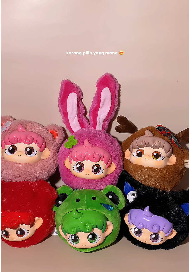 semua comel ! suka ini lagi dari labubu 🤪💓#unafantasyworld #blindbox #blindboxunboxing #unboxingtoys 