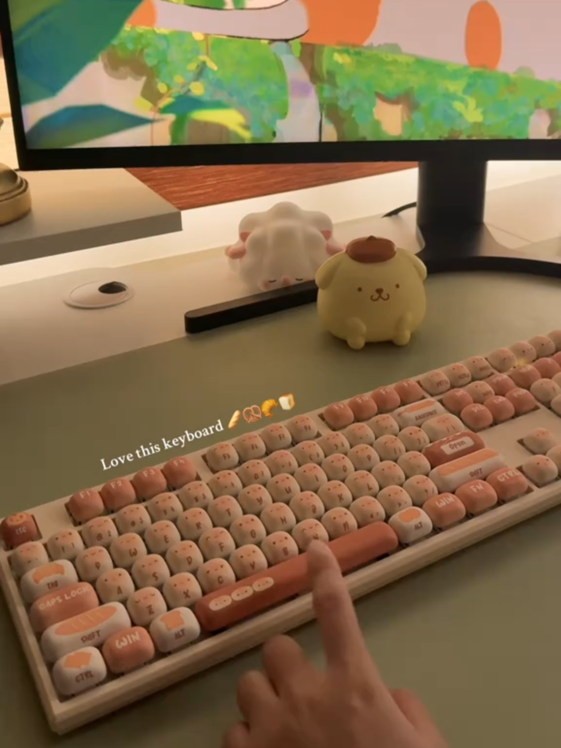 Trải nghiệm tuyệt vời từ Akko BUN Wonderland 💫👇 Cre: theworldbyaria #akko #monsgeek #keyboard #keyboardasmr #cutesetup #bunwonderland #deskdecor #desksetup #mg75wbunwonderland #keyboardtyping #mechanicalkeyboard