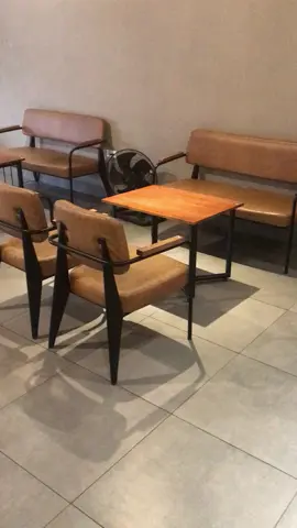 Sofa napan cafe, ghế dài 1,2m, bàn 50-80