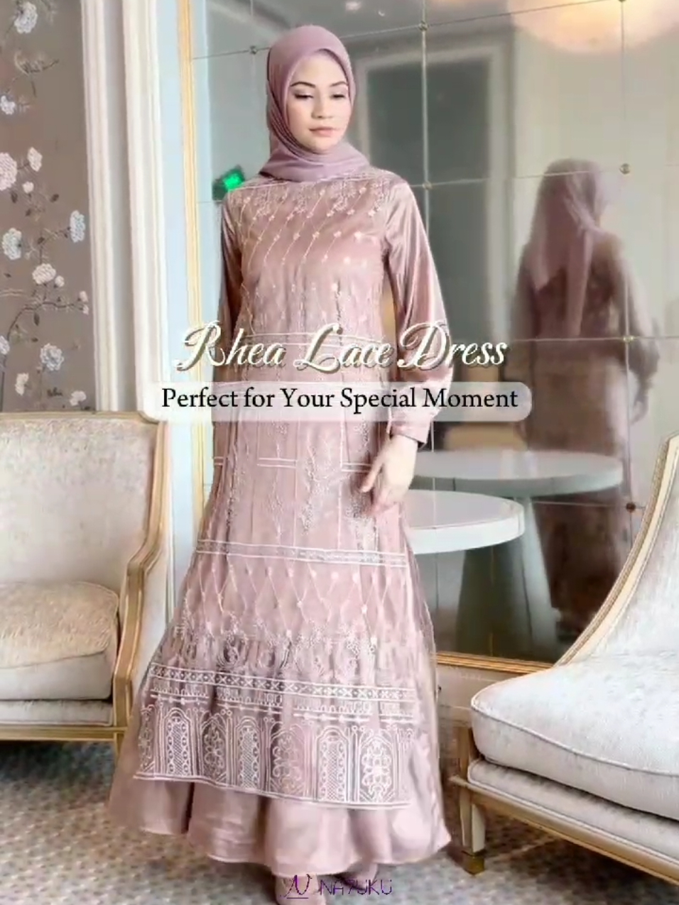 Rhea Lace Dress 'perfect for your special moment' ✨ Dress elegant dengan kombinasi bahan lace bordir & armani silk yang nyaman dan lembut di kulit, available 6 warna cantik yang bisa kamu order sekarang juga via website,marketplace & wa karna stok terbatas!! Jangan sampai kehabisan yaa 🤍 ------------------------------------------ Komen sebanyak-banyaknya '1 Kata untuk Rhea Lace Dress' dan dapatkan produk GRATIS! dari Na7uku untuk 3 orang beruntung! ❤️