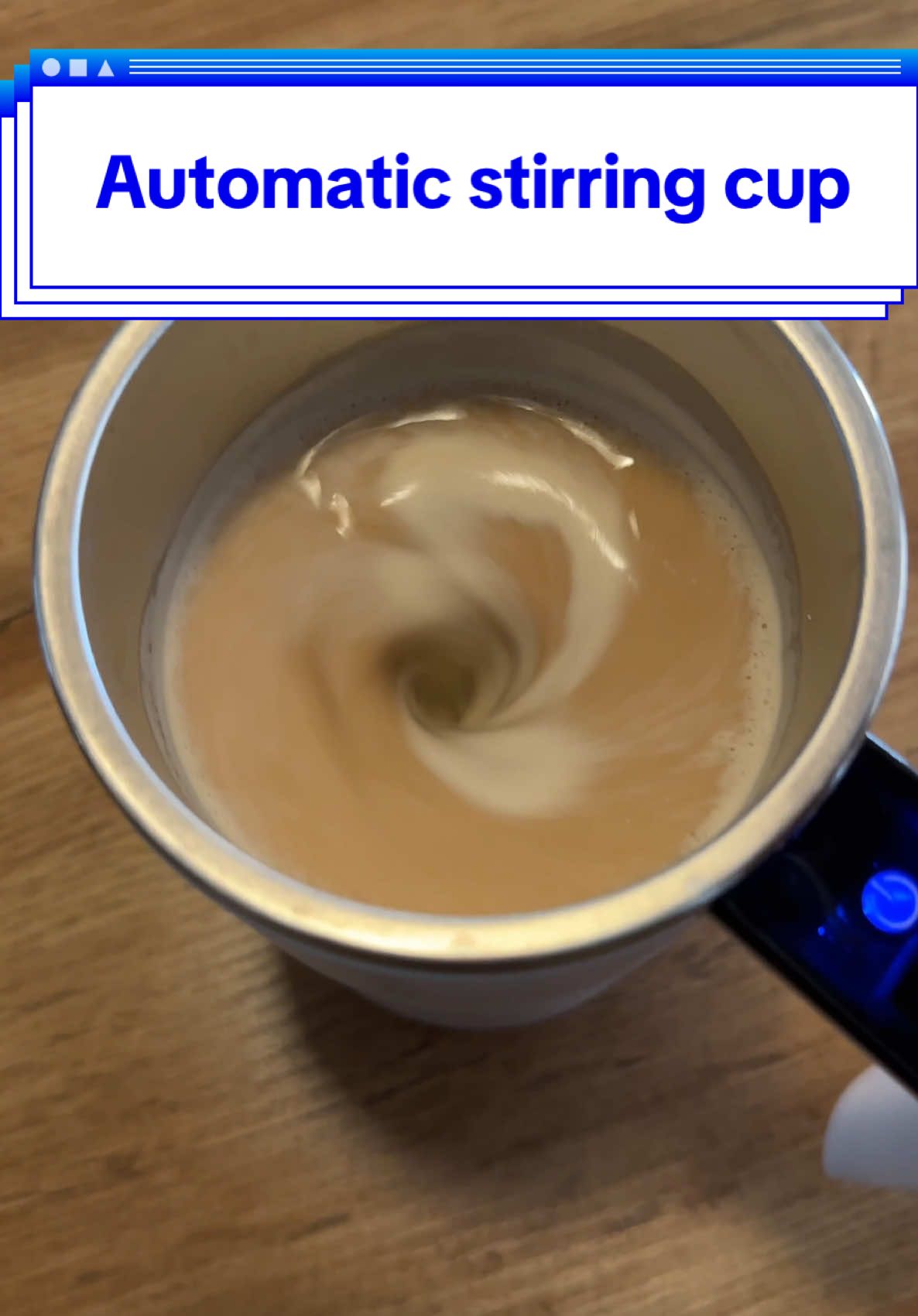 It not only tells the temperature, it also stirs your drink for you. #ttslevelup #tiktokshopjumpstart #newyearfinds 