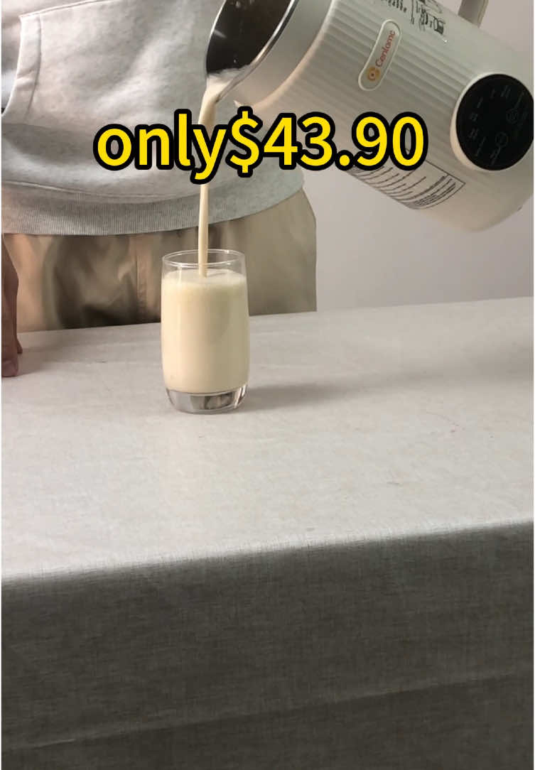Soybean Milk Machine 1.2L Mini Electric Bean & Nut Milk Maker#Soy milk maker #tiktokmademebuyit #kitchengadgets #nutmilkmaker #tiktokshophhaul #typpage #tiktokshopblackfriday #tiktokshopcybermonday #blackfridaydeals #cybermonday #giftideas #tiktokshopholidaydeals #soymilk #homemademilk