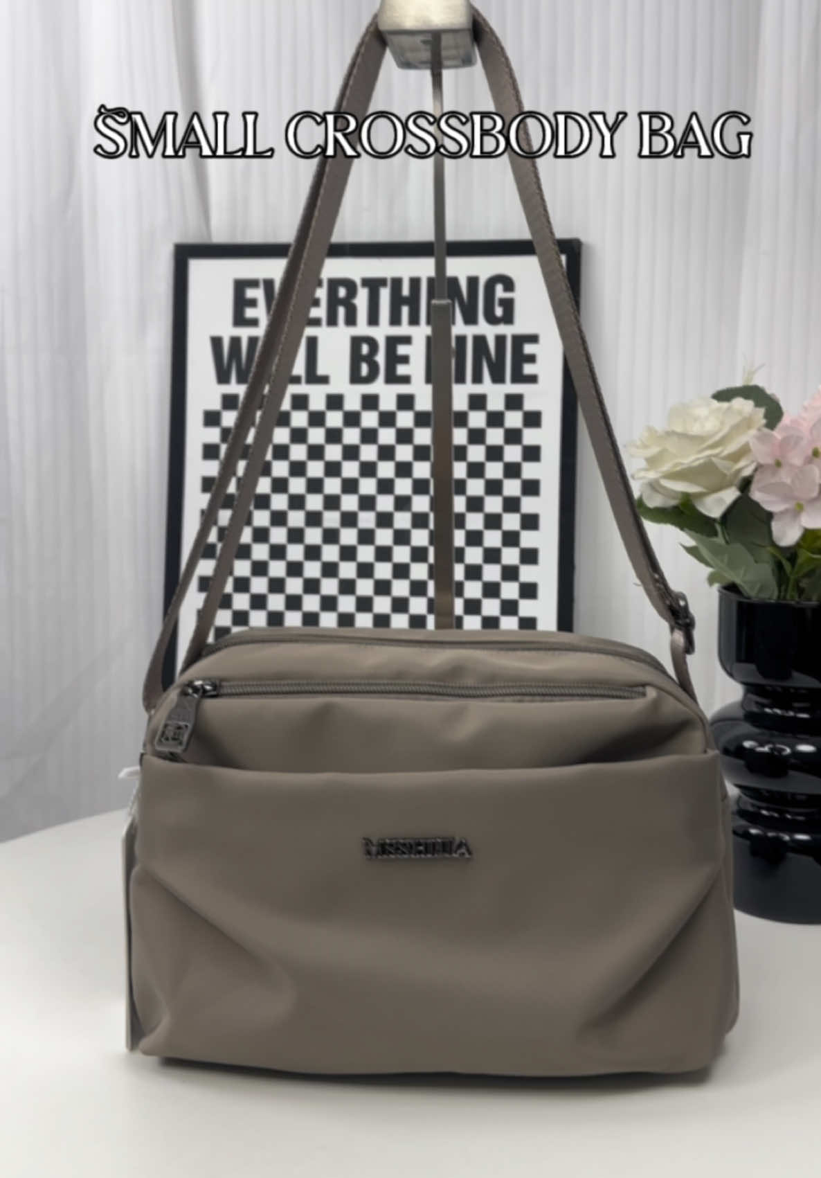 New bag for women small crossbody bag for women nylon bag soft bag work bag #smallbag #womenbag #slingbag #crossbodybag #newbag #newbag #nylonbag 