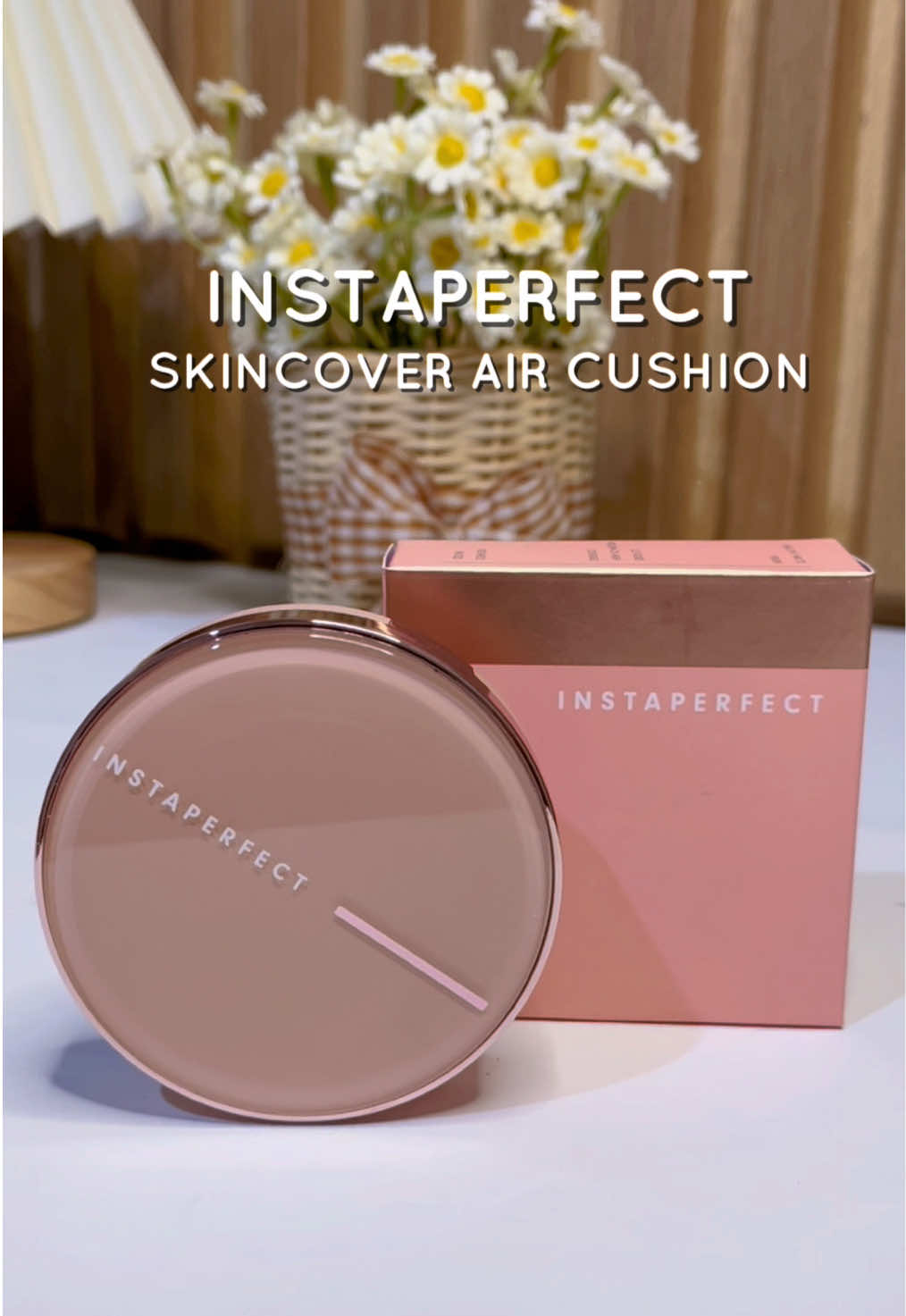 Instaperfect SKINCOVER Air CUSHION #instaperfect #instaperfectcushion #cushioninstaperfect #makeup #cushionviral 