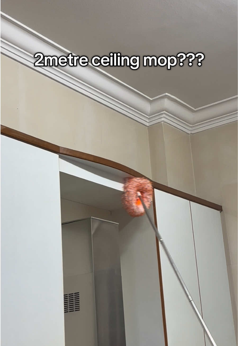 literally the easiest way to clean ceilings—no ladders, no hassle, just swipe and done!!! 💯💯💯