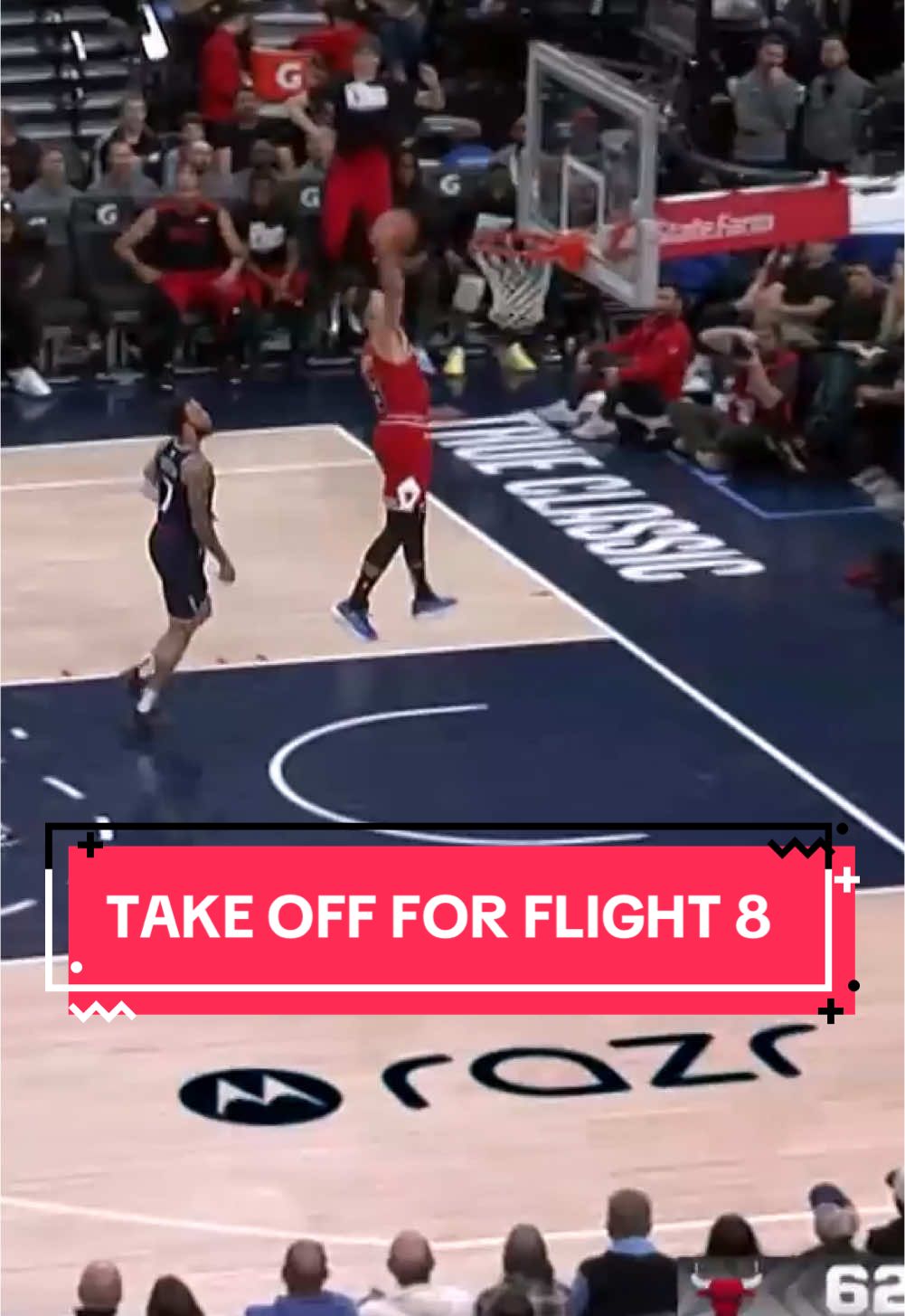 ZACH LAVINE IS ON A HEATER 😤‼️ #chicagobulls #zachlavine #NBA 