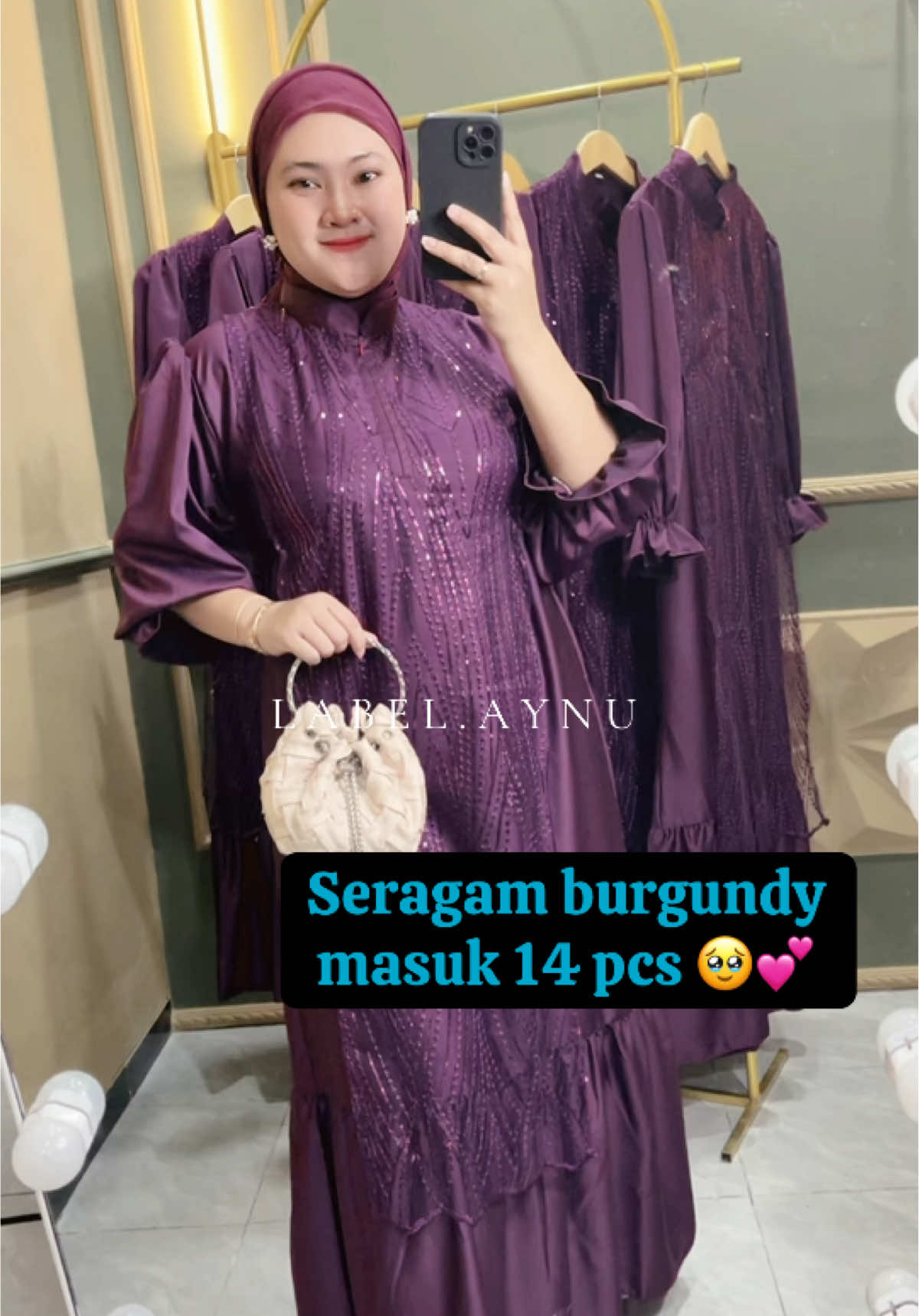 Testimoni seragam Lebaran cek ✅ kali ini masuk 14 pcs ✅ #CapCut #gamis #lebaran #gamislebaran #dressviral #lebaran2025 #fyp #fyppppppppppppppppppppppp #wibgajian #wib #tiktokviral #live 