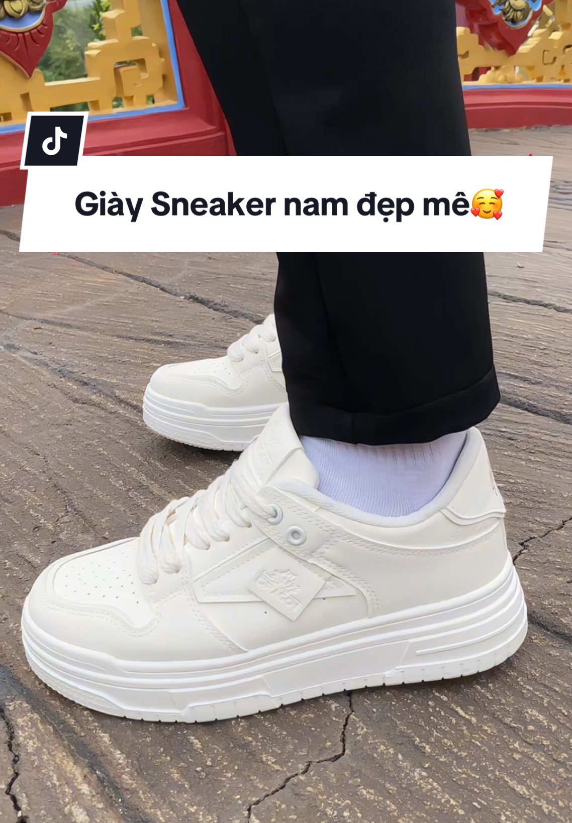 Giày nam dễ phối đồ🥰#giày #giaysneaker #outfit #xuhuong 