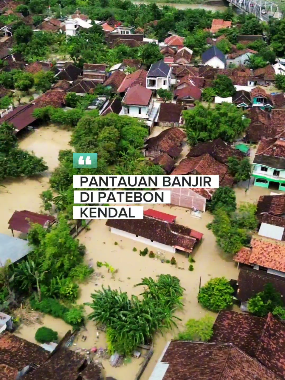 Pantauan Banjir di Kendal #kendal #banjir 