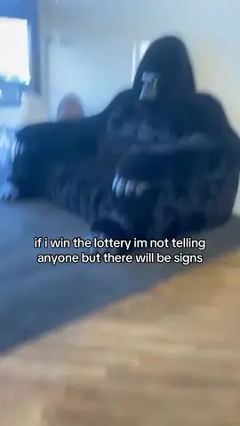 Coolest couch ever #fyp #colligx #couch #gorilla #millionaire 
