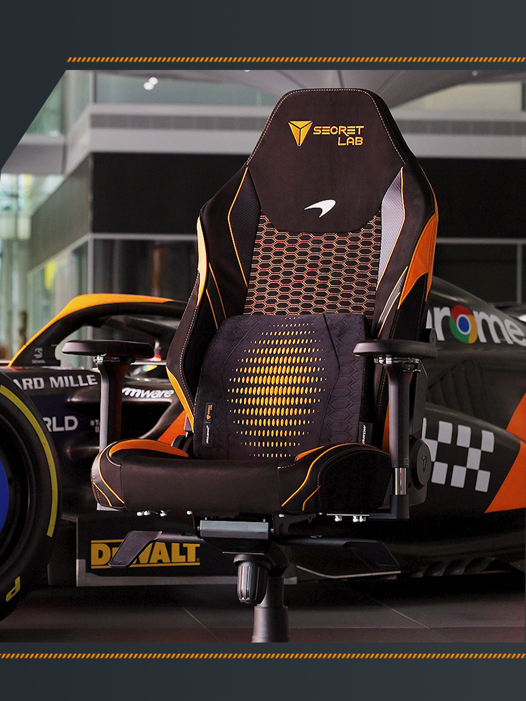 A chair brimming with extraordinary engineering. The Secretlab TITAN Evo McLaren Edition combines the obsessive innovation of @mclarenRacing's finest machines and Secretlab's flagship ergonomic chair — for a ride designed for maximum speed. Link in bio. #mclaren #f1 #racing #automotive #cartok #luxury #lifestyle