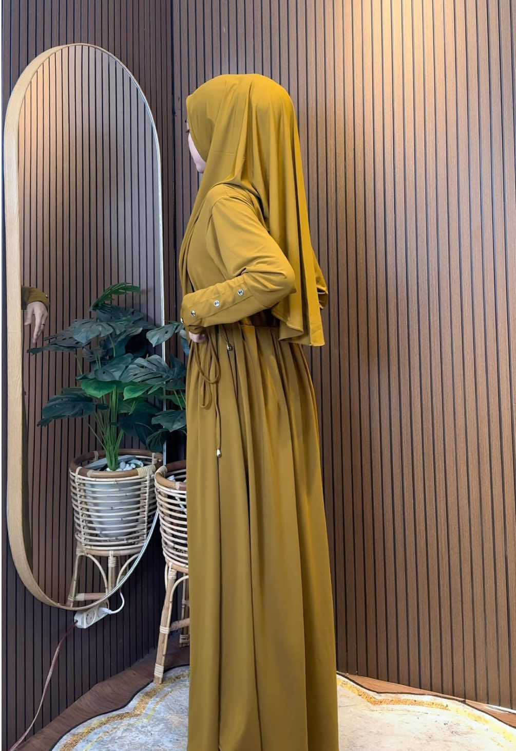 Ready ayang innara dress, warna mustard cakep poll🛒🔥#fypviralシ #outfitideas #viraltiktok 