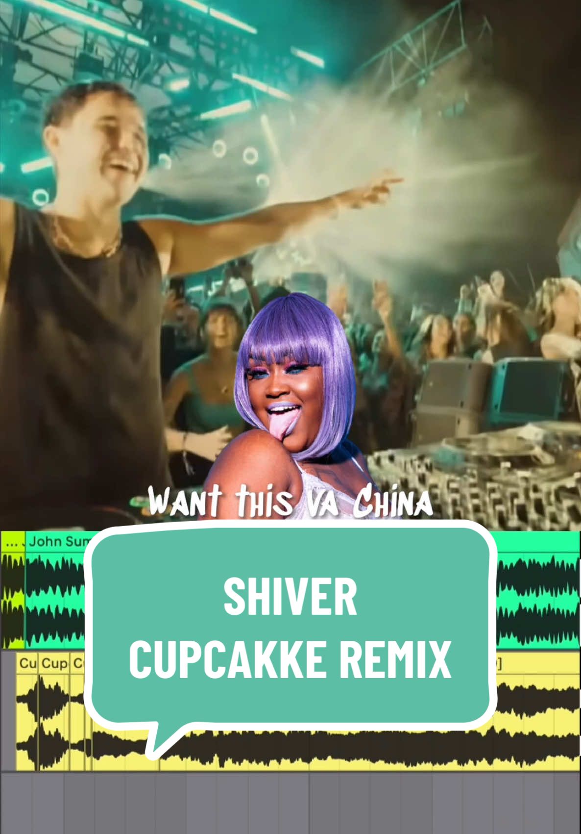 #johnsummit #hayla #shiver #housemusic #rave #ravetok #edm #cupcakke #cupcakkeremix #potaxies🥑👄🥑 #floptropica 