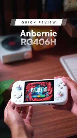 Quick review anbernic RG406H #pa2 #retrohandheld #psp #psvita #nintendoswitch #nintendo #gaming #handheld 