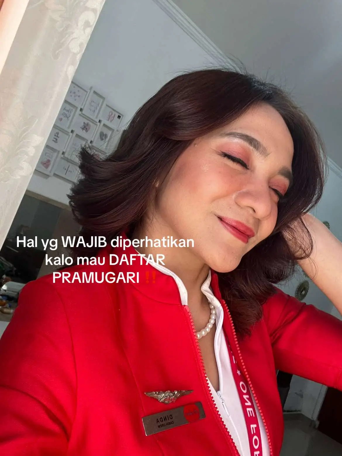 Sebelum nanti ketemu banyak orang disana, lebih baik dr rumah udah prepare dulu yaa 🥰 #interviewpramugari #pramugari #flightattendant #ceritapramugari #perawatanrambut #perawatankulit #bodycareroutine #haircare #cabincrew ya 