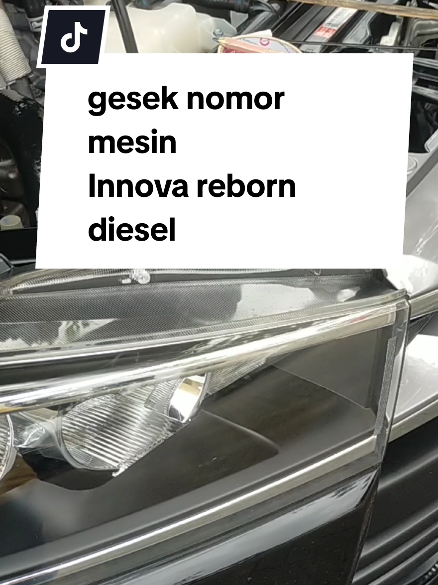 cara gesek nomor mesin Innova reborn diesel #nomormesininnovarebornsolar 