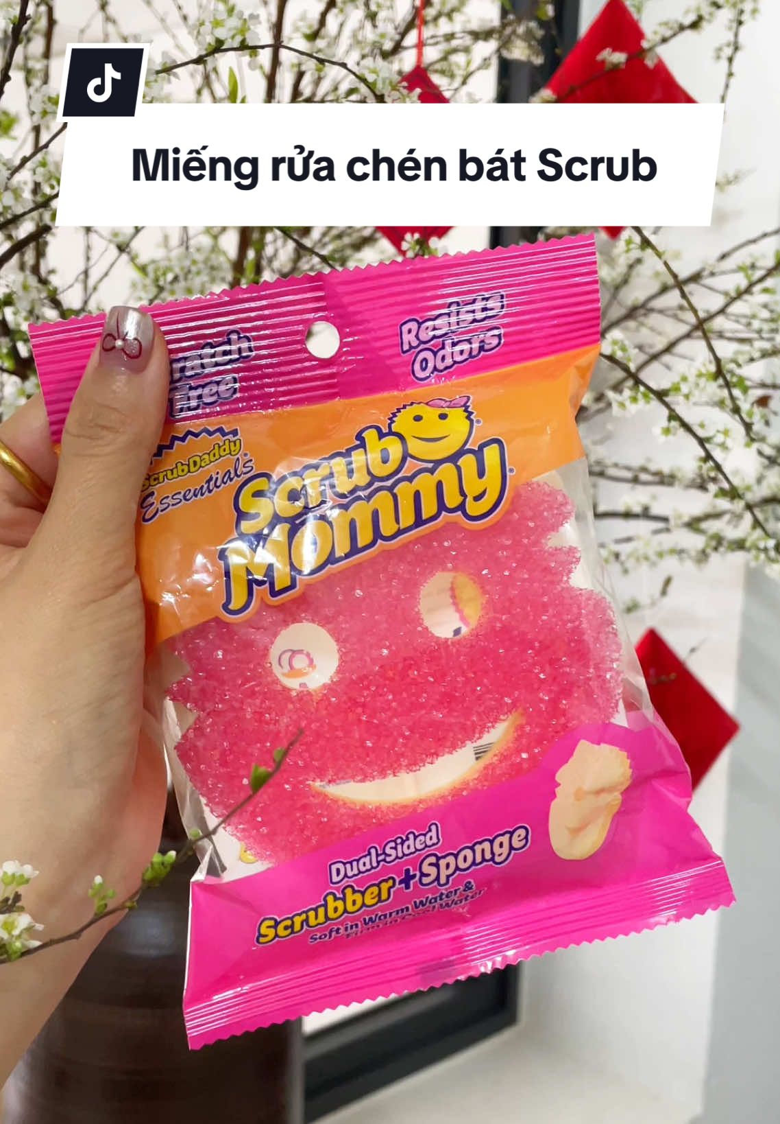 Miếng rửa chén Scrub loại mỏng #miengruachen #miengruachenbat #miengruachenbatdanang #scrub #scrubmommy #scrubdaddy #giadungtienich #decorsiuxinh #xh 