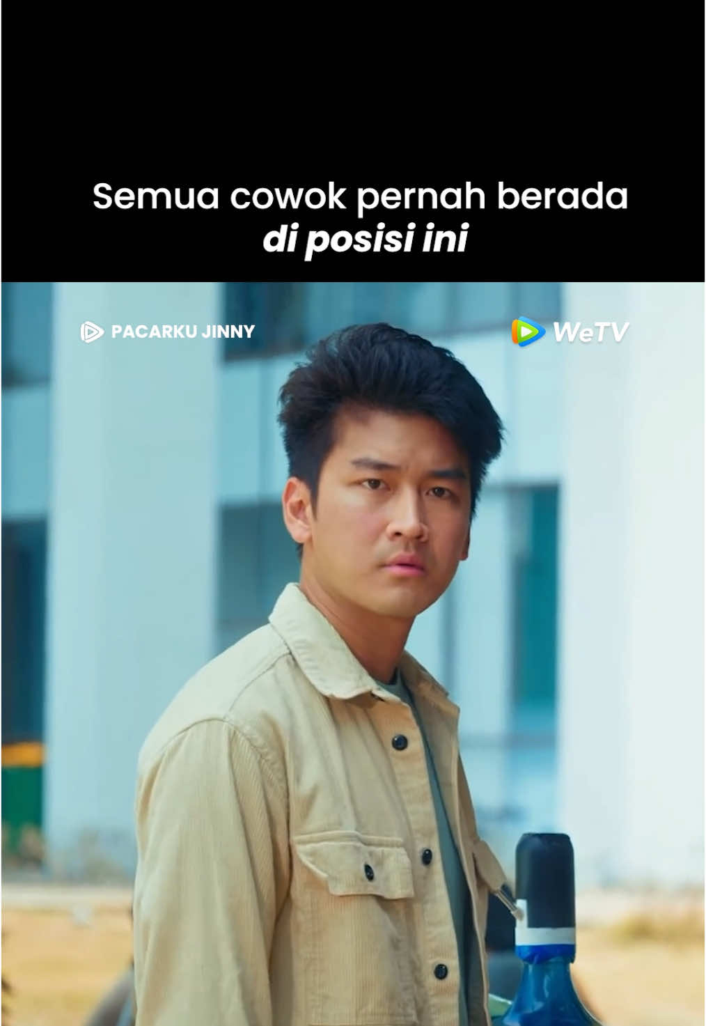 Makanya jangan kebanyakan mikir kalo jadi cowok keburu keduluan sama yang pake action😆🫵 #NontondiWeTV #PacarkuJinny #tiktoktainment 