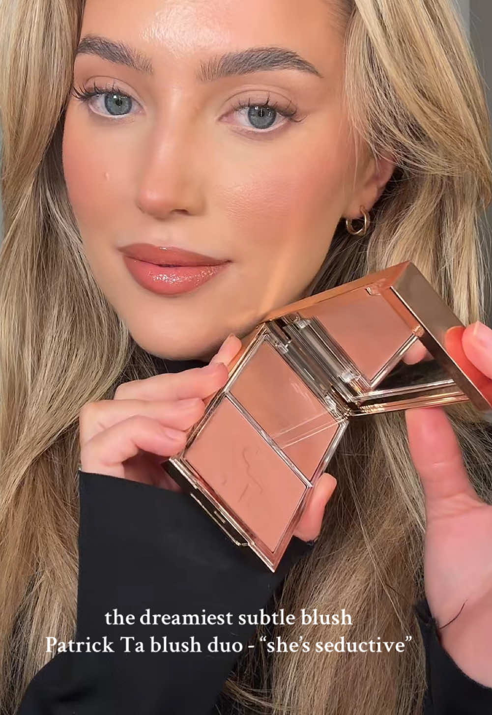 @patrick ta has done it again… she really is seductive! 🫦  #patricktabeauty #patrickta #blusher #pinkblush 