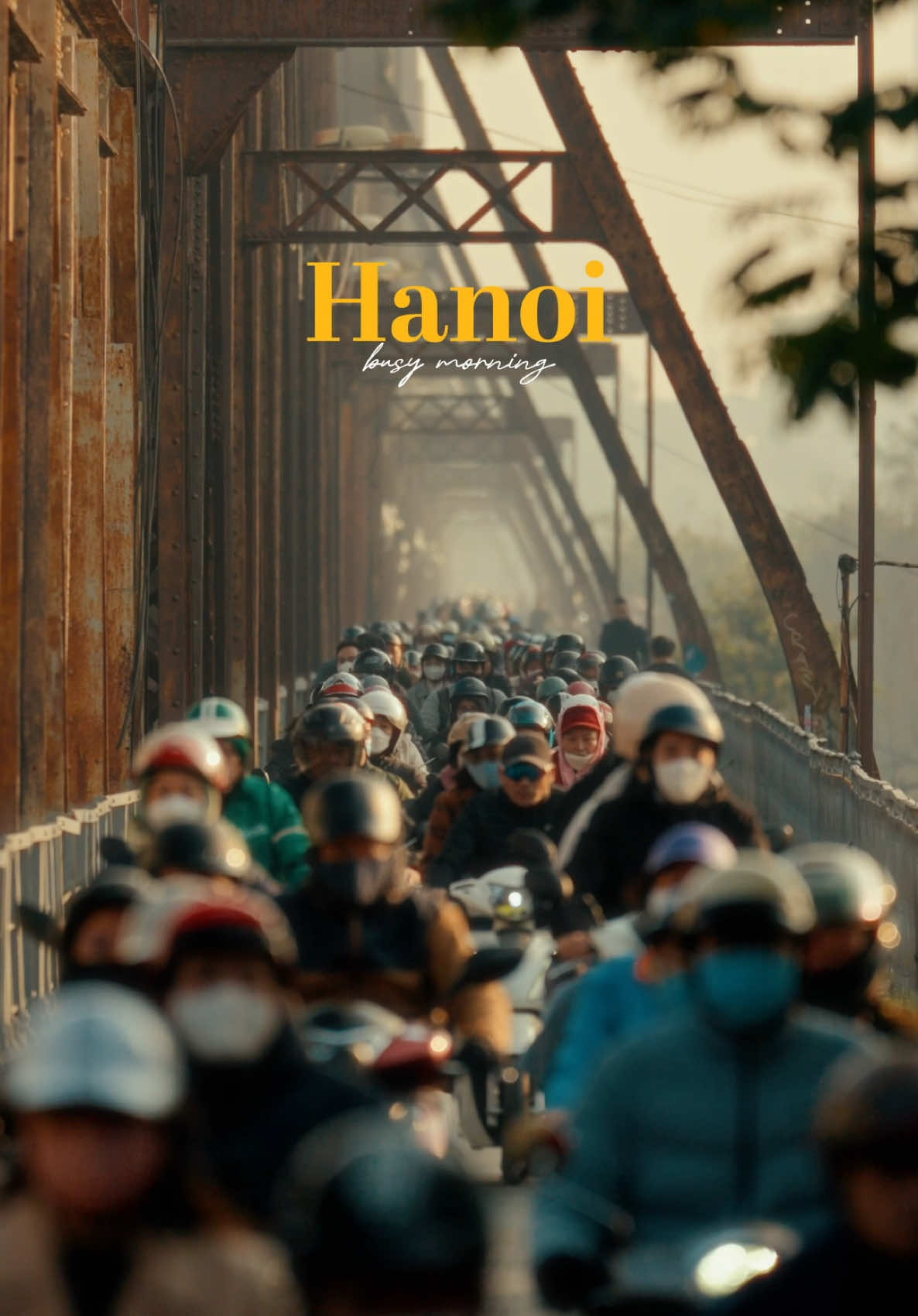 The rhythm of Hanoi morning 🛵 📷 Shot on Sony a7CII   🎨 Edited in Davinci Resolve #hanoi #vietnam #cinematic 