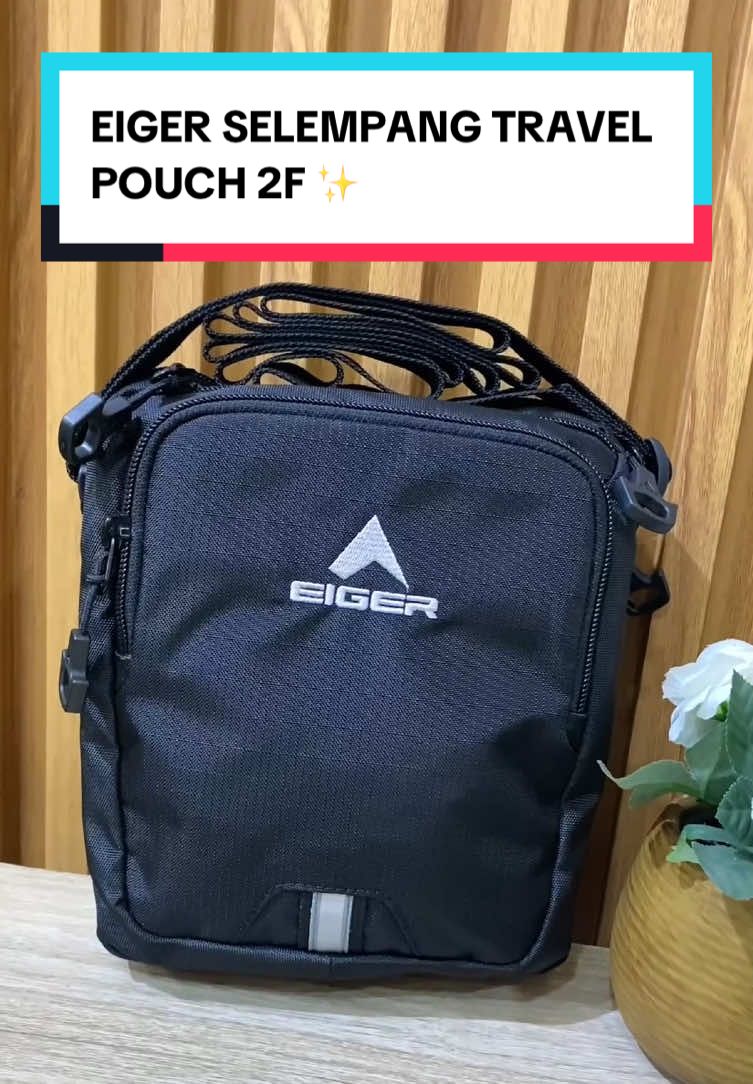 Saat melakukan kegiatan sehari-hari, tas selempang Travel Pouch 2F siap menjadi andalanmu. Tas dari EIGER Mountaineering ini berukuran tiga liter, memiliki dua kompartemen utama sat, dan saku depan dengan organizer untuk menyimpan barang bawaan kamu dengan praktis. 🛒🛍️ Link to order: https://shop-id.tokopedia.com/view/product/1729596455229622545?region=ID&locale=id-ID #tasselempang #salempangeiger #eigertas #eigeradventure #eigertropicaladventure #eigerproduct #eiger #viralvideoal_video #fyp