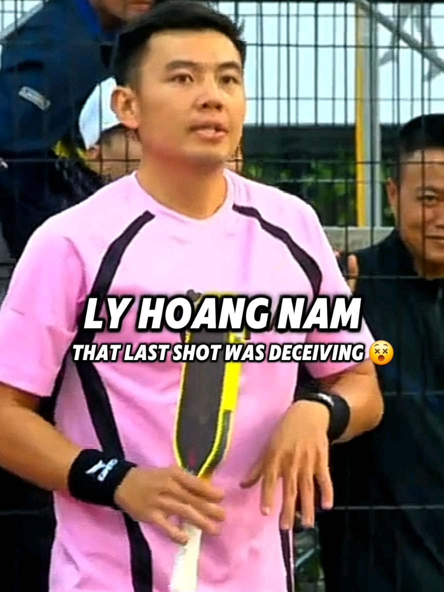 🇻🇳 Ly Hoang Nam pulling off the unexpected disguised drop shot in Pickleball VPO Open #pickleballtiktok #pickleballhighlights #pickleball 