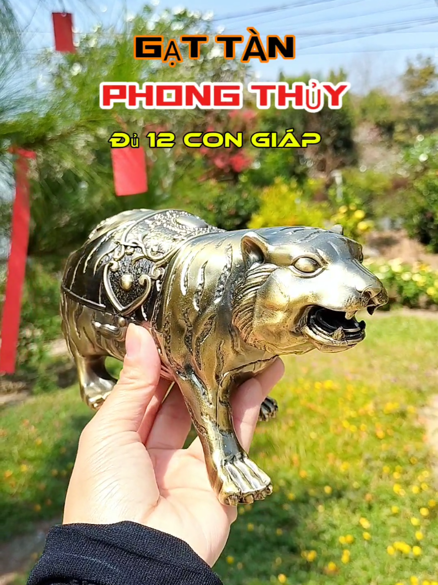 Gạt tàn đủ 12 con giáp  #thinhhanhtiktok #viral #viralvideo #trangtrinhacua #gattan 