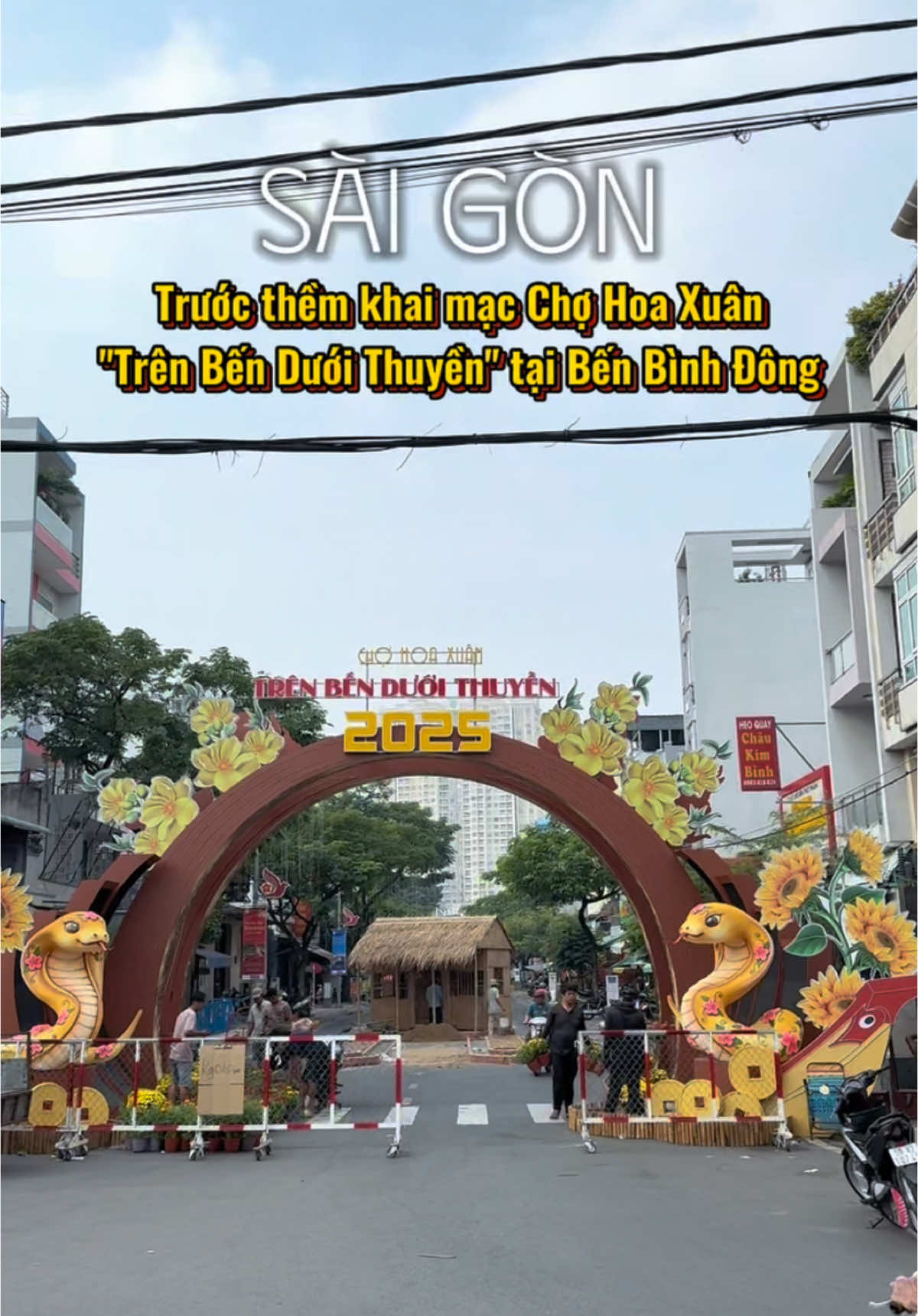 Trước thềm khai mạc Chợ Hoa Xuân 