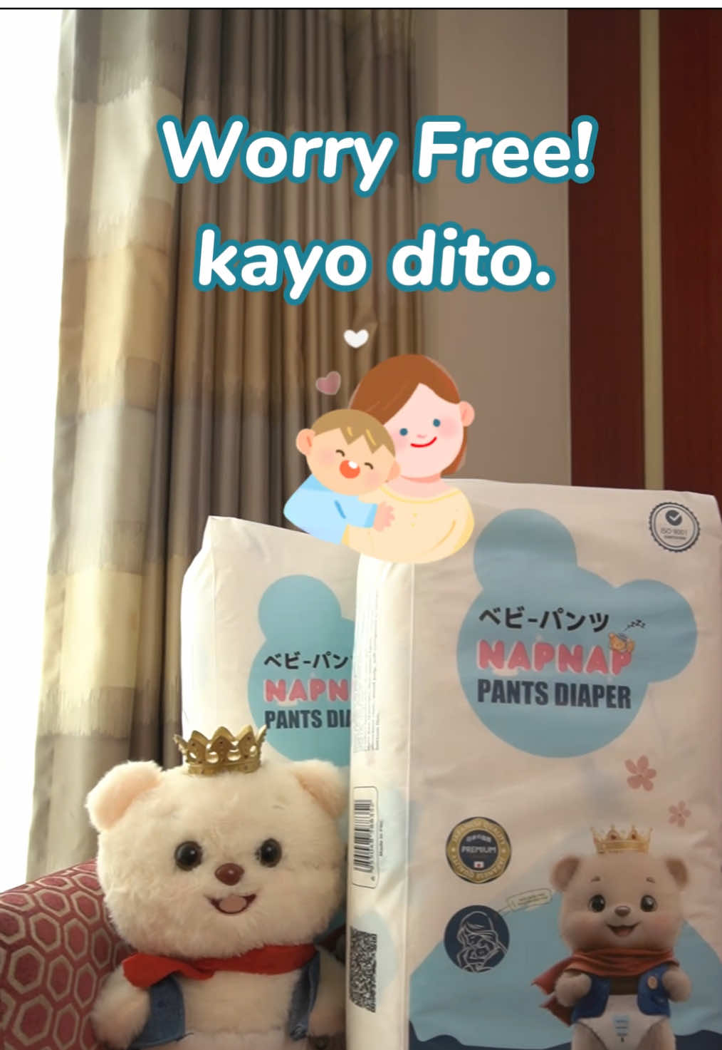 ✨ Switch to NapNap Pants Diapers for ultimate comfort, leak protection, and a snug fit that moves with your baby. 🧸 #NapnapDiapers #HappyBaby #BabyCare #parentingessentials 