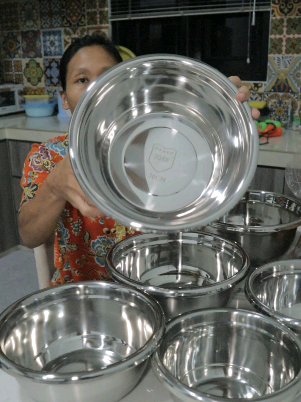 rekomendasi baskom panci stainless SUS 304 bahan tebal #baskom #baskomstainless #isayang123 