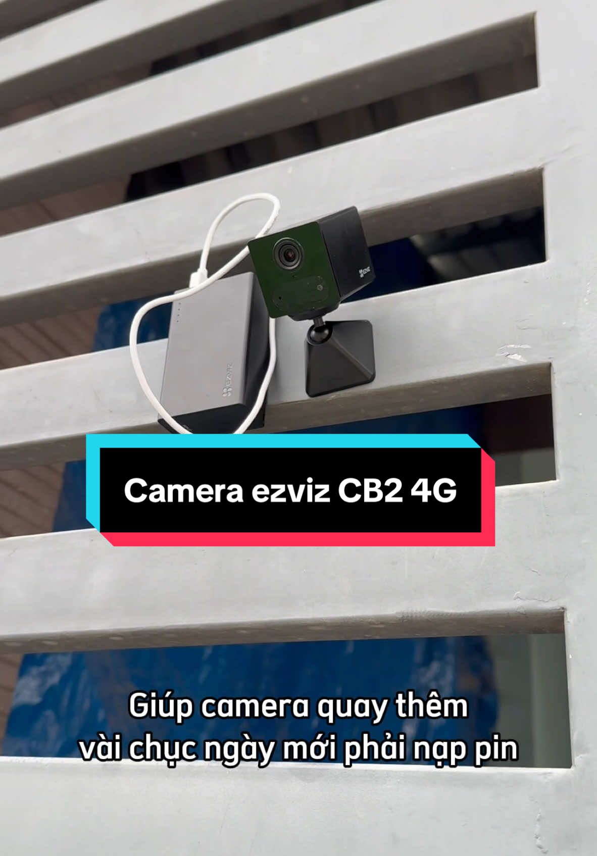 Có em camera này Tết vắng nhà khỏi lo trộm nha #review #EZVIZ #camerathongminh #EZVIZCB24G