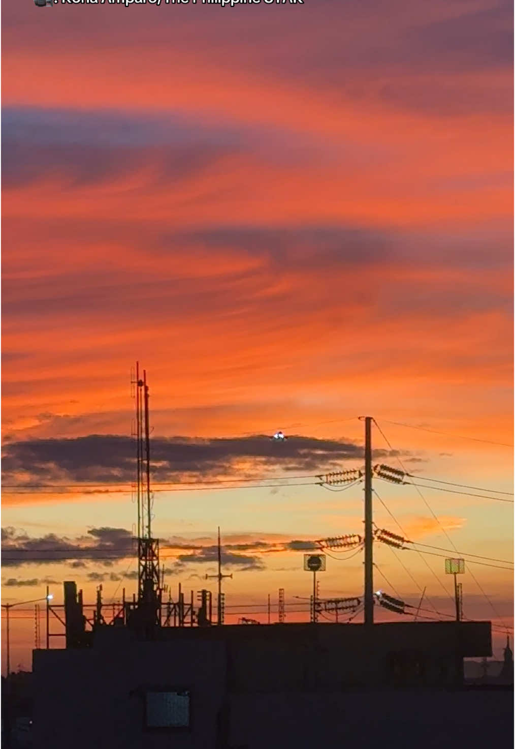 POV: FILO CARATS IN PCD ERA 😭  The sunset paints the sky with warm tones of orange and yellow as seen from The Philippine STAR’s office in Parañaque on Tuesday. #philippinestar #SocialNewsPH #sunset 