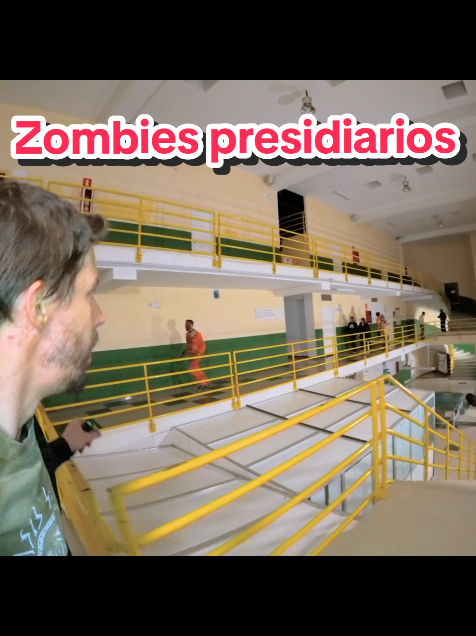 Survival zombie en una cárcel abandonada #zombie #escapada #sábado #ficcion ? #fake ? #evento #survivalzombie #spain