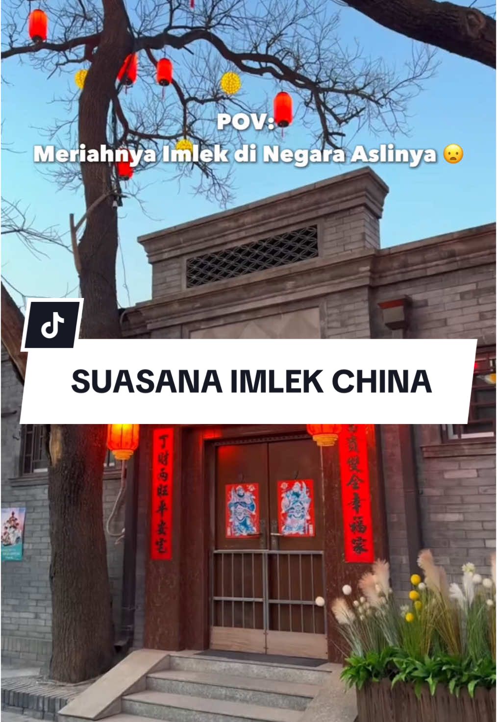 Emang beda feelnya kalau Imlek di negara aslinya 😦. — 👉 Chinese New Year in China #SandyInChina #ImlekdiChina #ImlekdiTiongkok #ChinaImlek #Imlek2025 #ChineseNewYear #CNY2025 #FestivalImlek #ChinaCNY #CNYinChina #ChineseNewYear2025 #SheNian #TahunUlar 