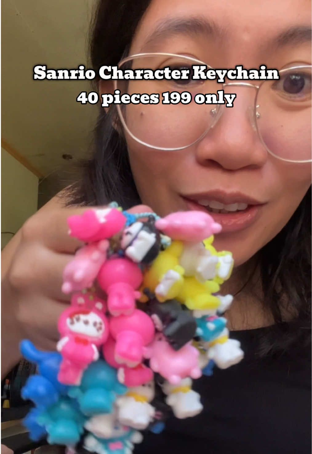 Grabe ang cute at ang ganda ng mga sanrio keychain na ito😍 #sanriokeychain #sanriocharacter #keychain #sanriocharm #sanriosurprisebox 