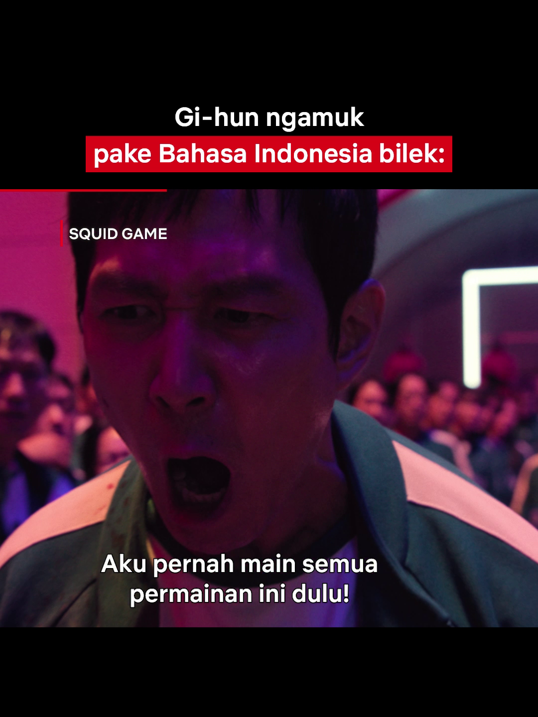 SEMUANYA DIAM~ Abang Gi-hun mau ngomong. #Netflix #SquidGame2 #SquidGame #LeeJungjae