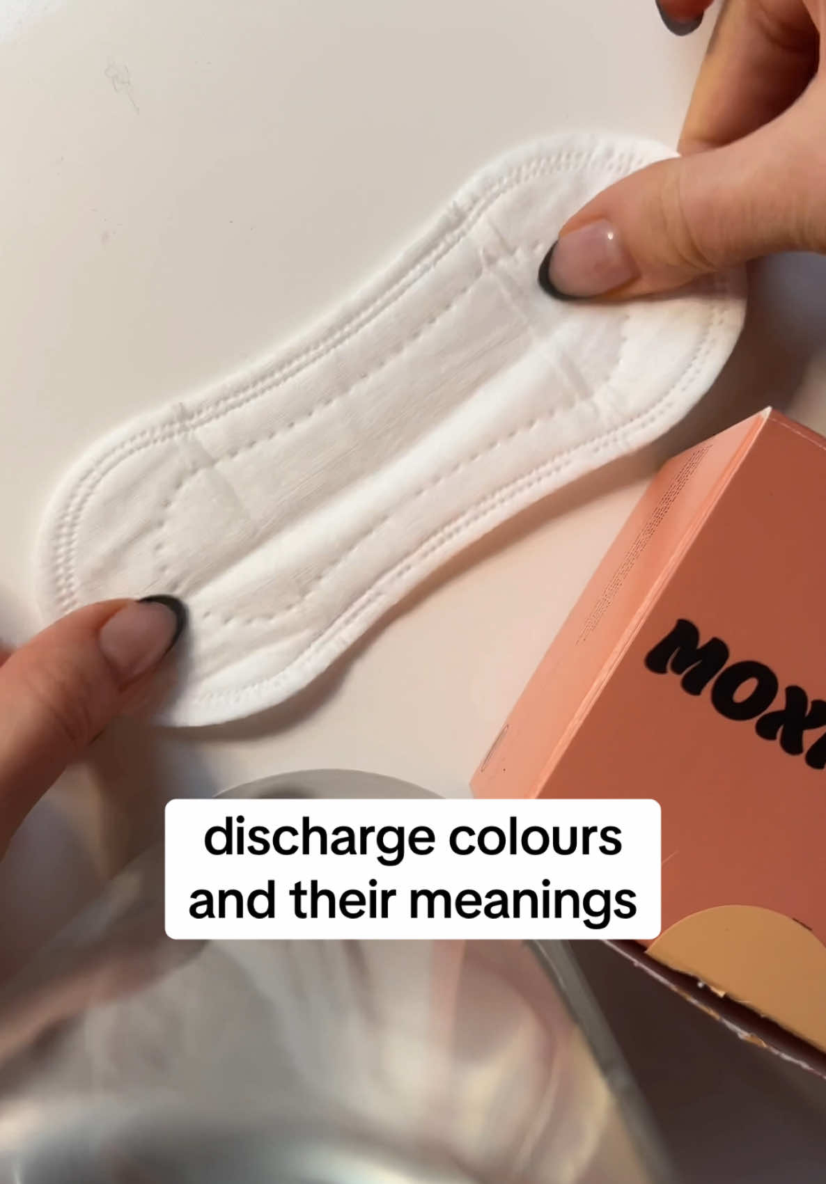 what does your discharge colour mean? If in doubt always get checked out! #womenshealth #vaghealth #discharge 