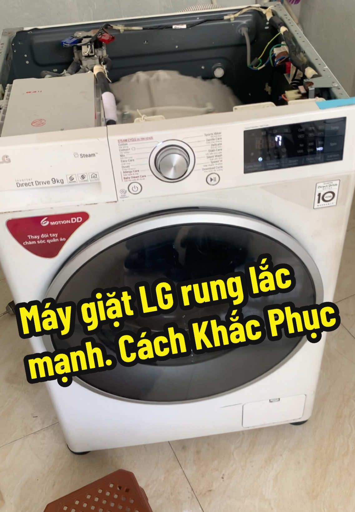 Máy Giặt LG Rung Lắc Mạnh. Cách Khắc Phục #xuhuong #sửa_máy_giặt #máy_giặt #hải_phòng #thợ_điện_nước #điệnnước  @Sửa Điện Nước Hải Phòng 24h ✅  @Sửa Điện Nước Hải Phòng 24h ✅  @Sửa Điện Nước Hải Phòng 24h ✅ 