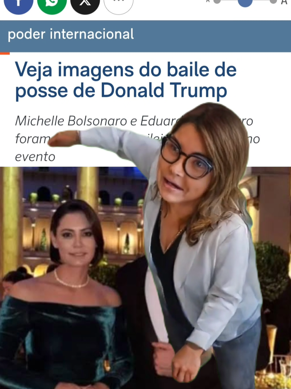 #trump2024 #michelebolsonaro #bolsonaro #donaldtrump @BolsonaroMessiasJair @Nikolas Ferreira 😎🇧🇷 