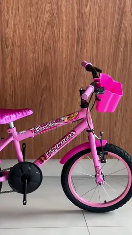 Bicicleta infantil aro 16, modelo Barbie 🤩🎀 Adquira a sua pelo nosso WhatsApp (62)3030-0877  #fyy #loja #barb #bicicleta #CapCut 