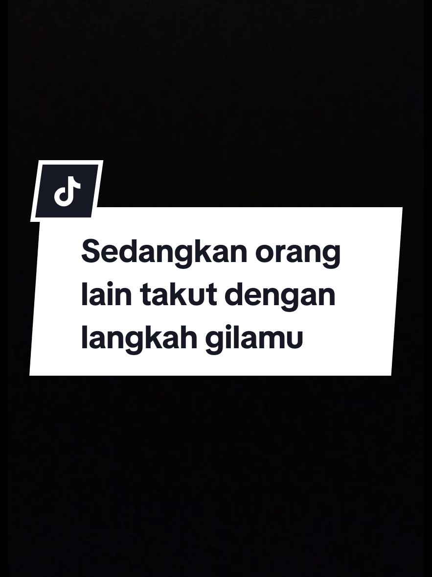 Sedangkan orang lain takut dengan langkah gilamu #CapCut #fyp #endurence #vision #motivasi #kenalikata #katakata #success #excitement #story 