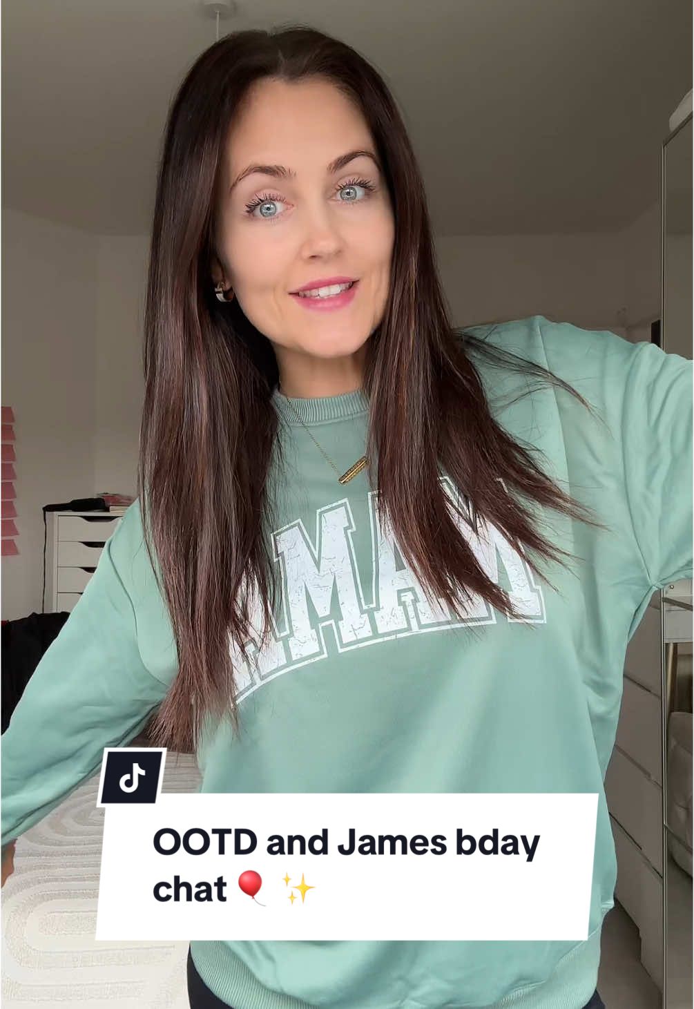 My jumper is literally under £10! And I can’t wait to set up for James bday this week 🙊😍  #tiktokmademebuyit #fashion #mama #jumper #OOTD #fyp #birthday #chat #chitchat 