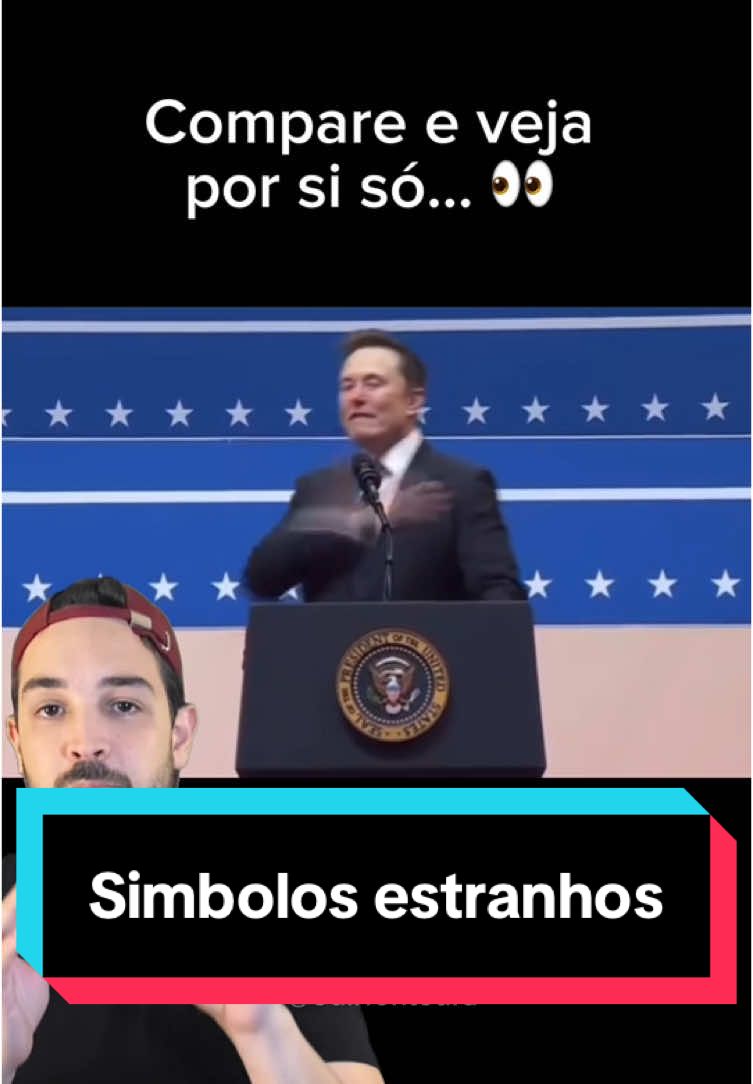 O que vcs concluem disso?? 👀👀 #musk #trump #simbolos  -  Aulas completas sobre história e cultura no Círculo da História 🔥 (link na bio)